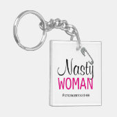 NASTY VROUW - Safety Pin - Sterker samen Sleutelhanger (Voorkant Links)