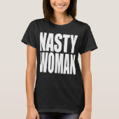 "NASTY VROUW" T-SHIRT (Voorkant)