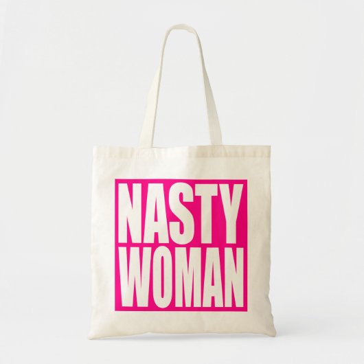 "NASTY VROUW" TOTE BAG (Voorkant)