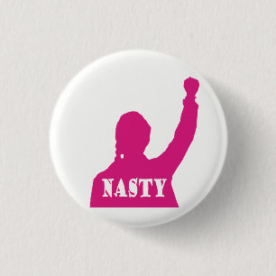 NASTY Vrouwen blijven bij Aleta Ronde Button 3,2 Cm