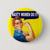 Nasty Vrouwen doen het Button (Voorkant)
