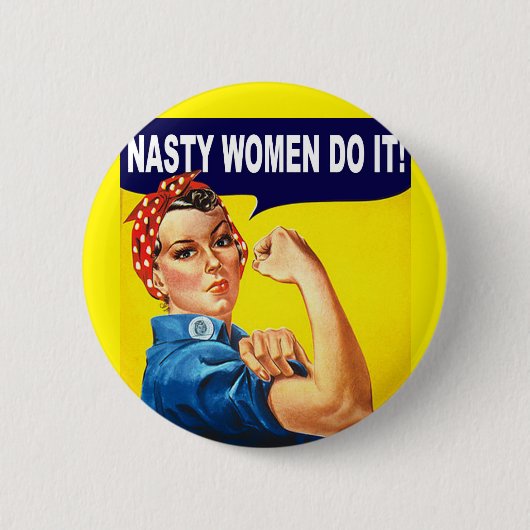 Nasty Vrouwen doen het Button (Voorkant)