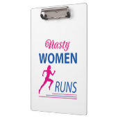 Nasty vrouwen lopen klembord (Links)