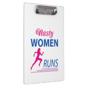 Nasty vrouwen lopen klembord (Rechts)