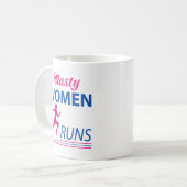 Nasty vrouwen lopen koffiemok (Voorkant links)