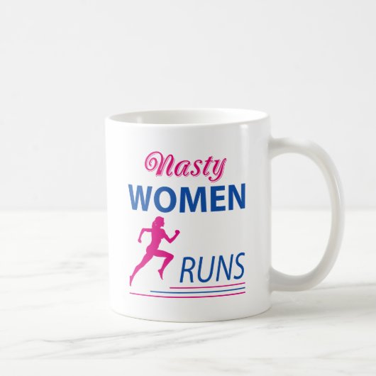 Nasty vrouwen lopen koffiemok (Rechts)