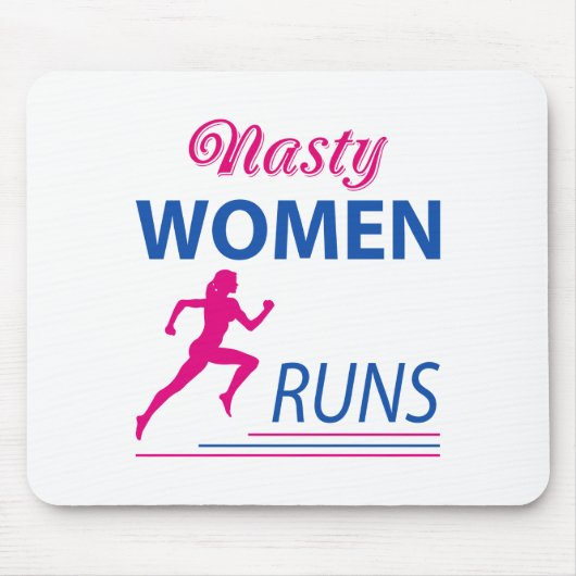 Nasty vrouwen lopen muismat (Voorkant)