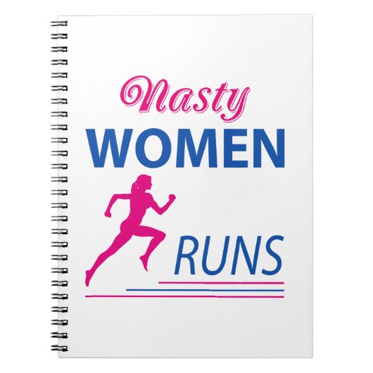 Nasty vrouwen lopen notitieboek (Voorkant)