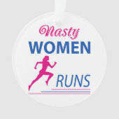 Nasty vrouwen lopen ornament (voorkant)