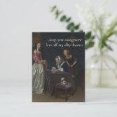 Nasty vrouwen schrijven naar GOP Briefkaart (Staand voorkant)