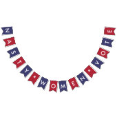 Nasty Vrouwen stemmen voor Hillary Clinton Democra Vlaggetjes (Alle)