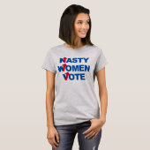 NASTY VROUWEN STEMMING T-SHIRT (Voorkant volledig)