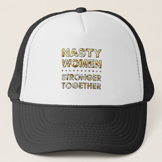 NASTY VROUWEN TRUCKER PET (Voorkant)