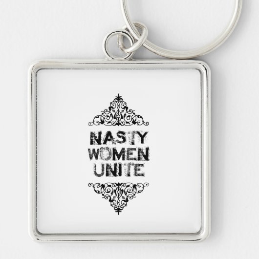 Nasty Vrouwen verenigen Sleutelhanger (Voorkant)