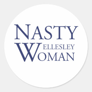Nasty Wellesley Vrouw Stickers