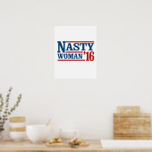 Nasty Woman 2016 - Presidentiële verkiezingen — Vo Poster (Keuken)