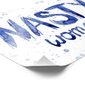 Nasty Woman Art Print Foto Afdruk (Hoek)