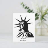 Nasty Woman Briefkaart (Staand voorkant)