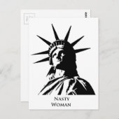 Nasty Woman Briefkaart (Voorkant / Achterkant)