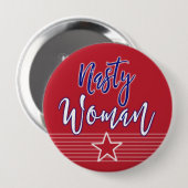 Nasty Woman Button (Voorkant /achterkant)