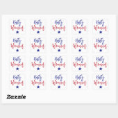 Nasty Woman Gifts Vierkante Sticker (Vel)