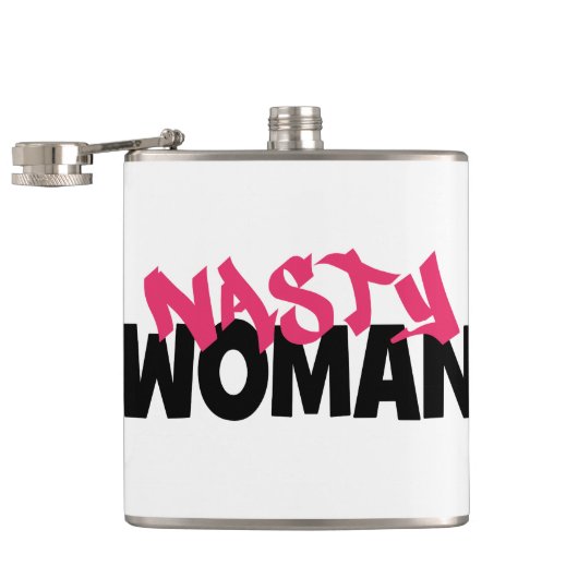 Nasty Woman Heupfles (Geopend)