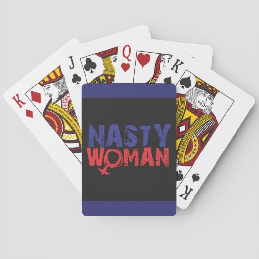 NASTY Woman Kards Pokerkaarten (Achterkant)
