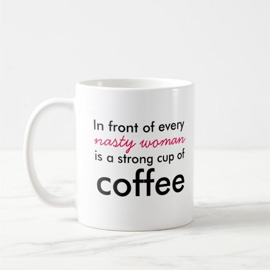 Nasty Woman Koffiemok (Links)