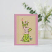 Nasty Woman Lady Liberty Briefkaart (Staand voorkant)