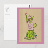 Nasty Woman Lady Liberty Briefkaart (Voorkant / Achterkant)