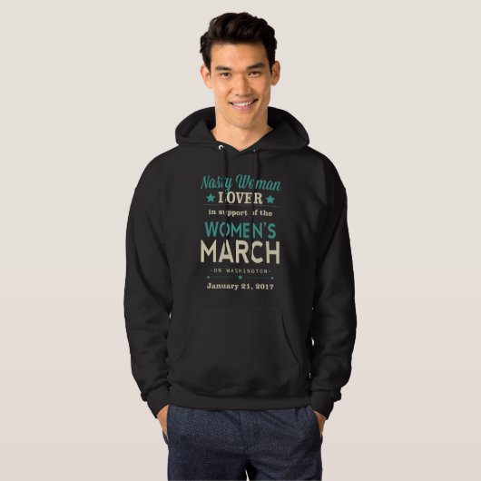 Nasty Woman Lover sweatshirt (Voorkant volledig)