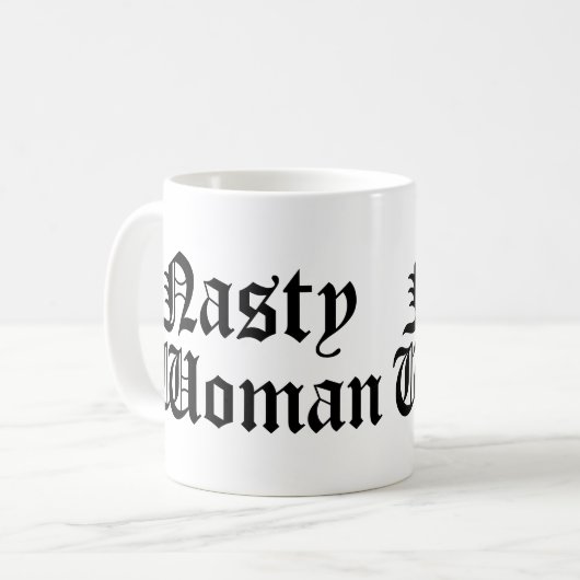 Nasty Woman Mok Cup (Voorkant links)
