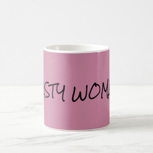 Nasty Woman Pink Coffee Cup Koffiemok (Center)