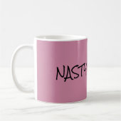 Nasty Woman Pink Coffee Cup Koffiemok (Links)