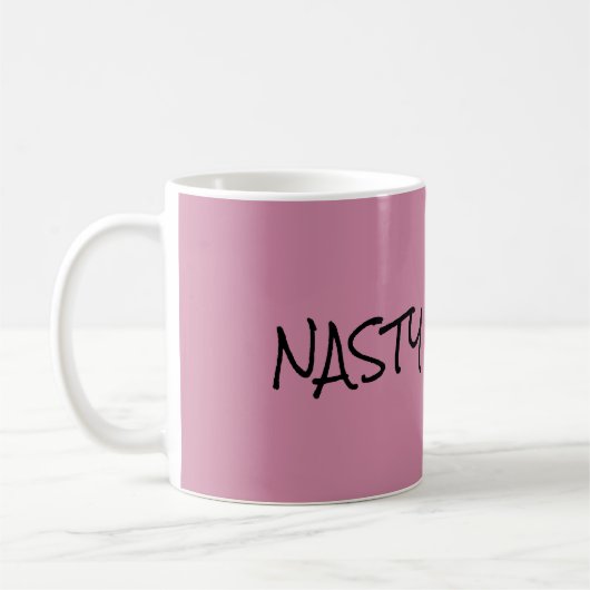 Nasty Woman Pink Coffee Cup Koffiemok (Links)
