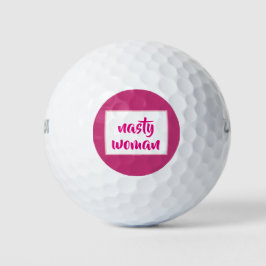 Nasty Woman Resist Golfballen
