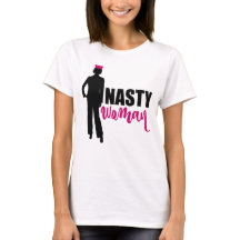 Nasty Woman Silhouette en Roze Pussy Cat Pet