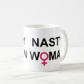 Nasty Woman Stemmen mok (Voorkant rechts)