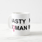 Nasty Woman Stemmen mok (Voorkant links)