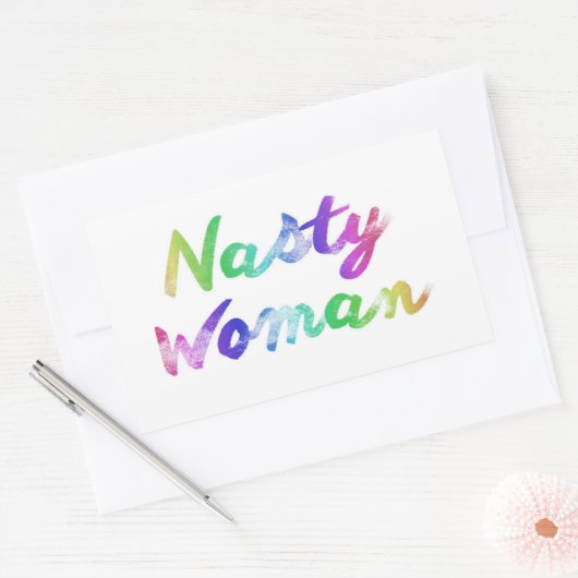 Nasty Woman Sticker (Envelop)