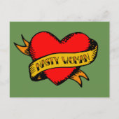 Nasty Woman Tattoo Briefkaart (Voorkant)