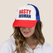 Nasty Woman Trucker Hat Pet (In situ)