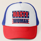 Nasty Woman Trucker Hat Pet (Voorkant)