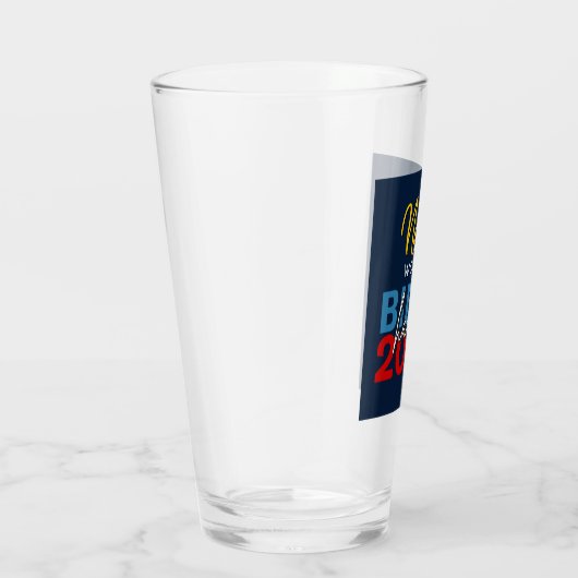 Nasty Woman voor Biden Harris 2020 Glas (Rechts)