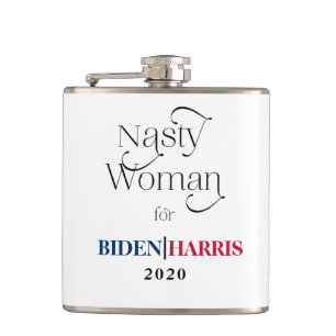 Nasty Woman voor Biden-Harris 2020 Heupfles