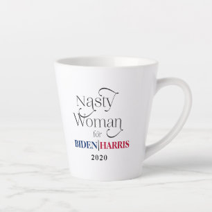 Nasty Woman voor Biden-Harris 2020 Latte Mok