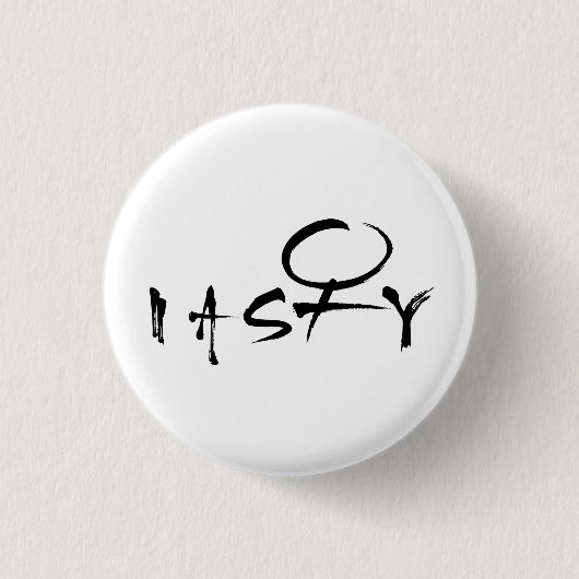 Nasty Woman - Vrouw Symbool Ronde Button 3,2 Cm (Voorkant)