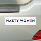 Nasty Women - Biden Harris 2020 Bumpersticker (Op auto)