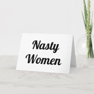 Nasty Women krijgen mijn stem Kaart