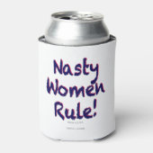 Nasty Women Rule Blikjeskoeler (Blikje Voorkant)